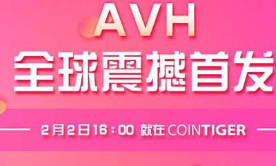 AVH全球首发在CoinTiger平台
